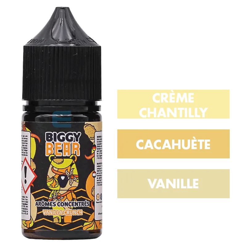 Concentré Vanilla Crunch 30 mL - Biggy Bear — Biggy Bear - Arômes DIY