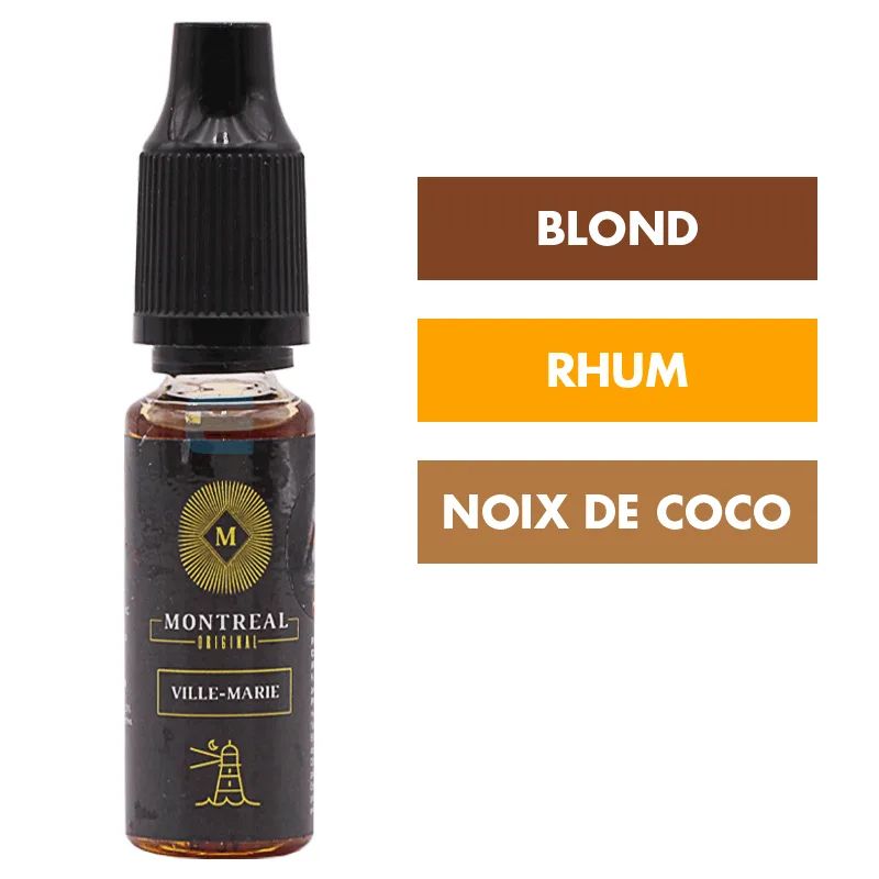 Concentré Ville-Marie 10 mL - Montréal — Montréal Original - Arômes DIY