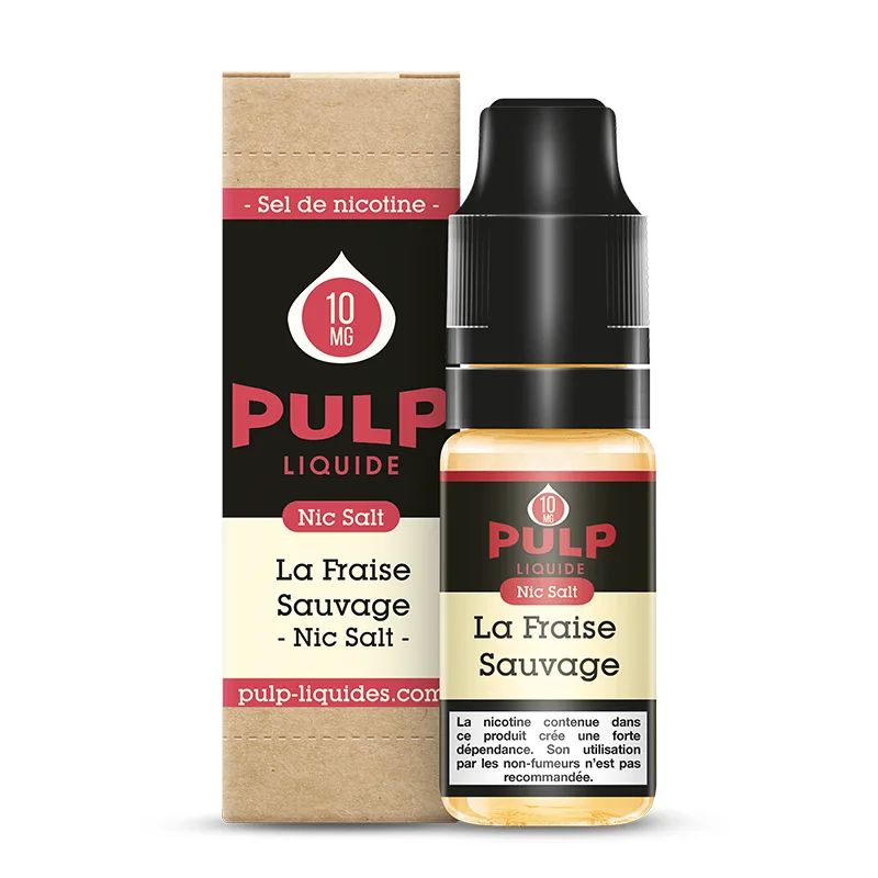 E-liquide Fraise Sauvage Nic Salt 10 mL - Pulp — Pulp - Nic Salt