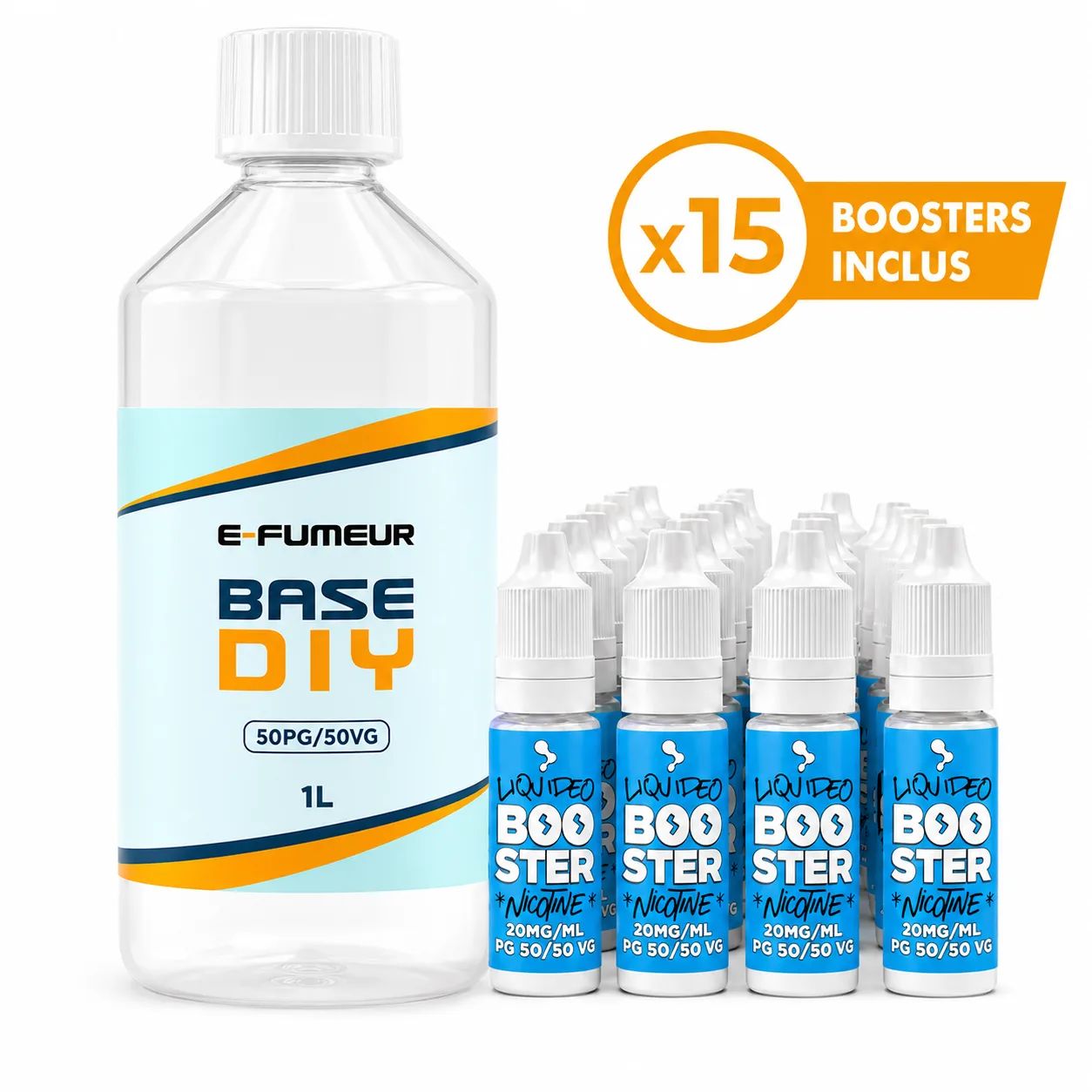 Pack DIY 50/50 1 L - E-Fumeur — E-Fumeur - Arômes DIY