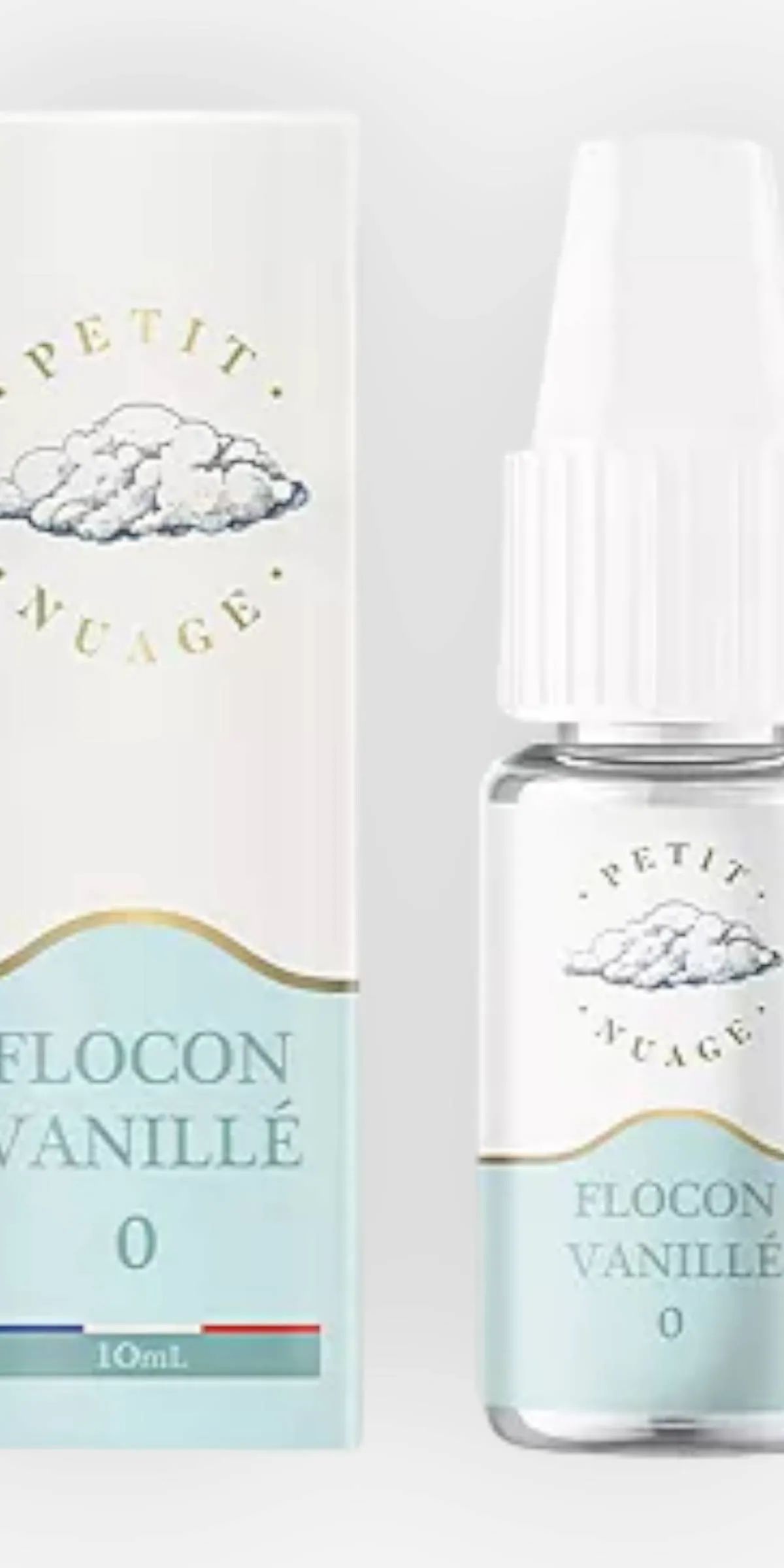 E-liquide Flocon Vanille 10 mL - Petit Nuage — Roykin - Petit Nuage
