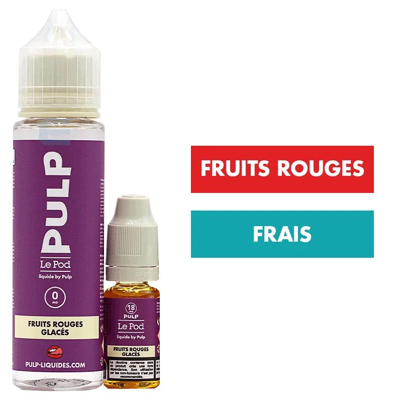 E-liquide Fruits Rouges Glacés 60 mL - Pulp Le Pod — vue 2