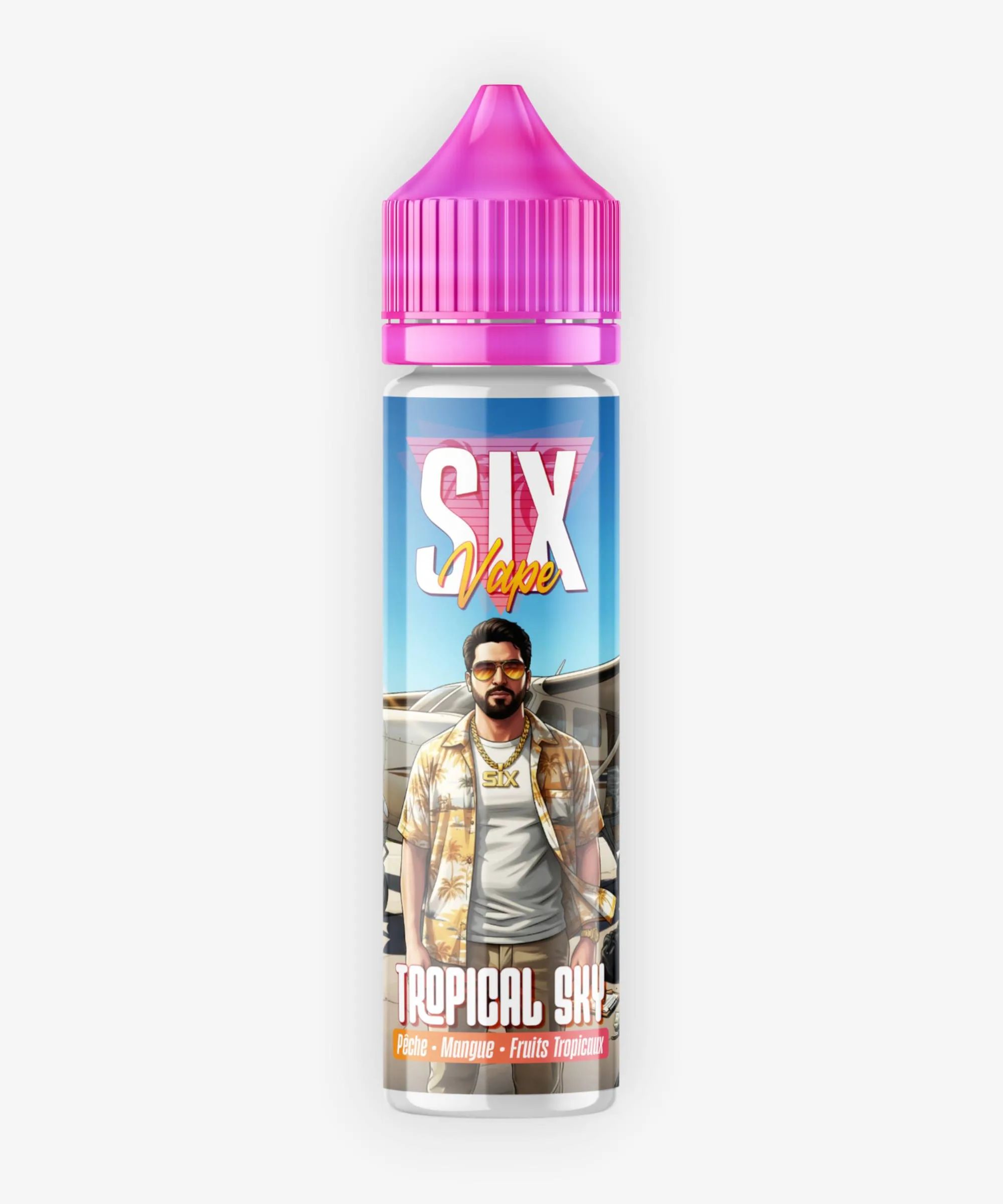 E-liquide Tropical Sky 50 mL - Six Vape (Roykin)