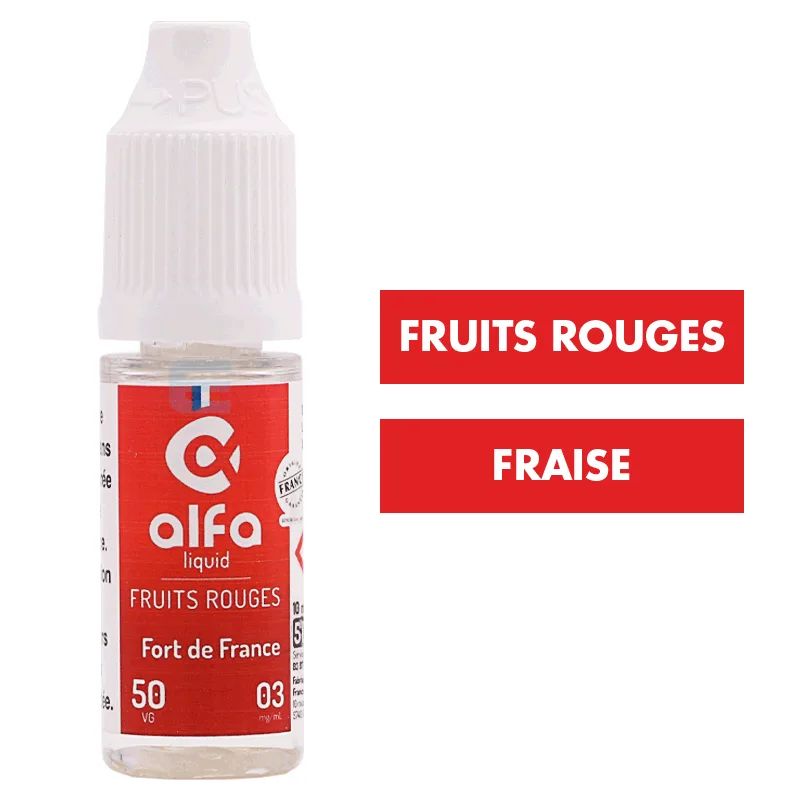 E-liquide Fort de France (50 VG) 10 mL - Alfaliquid