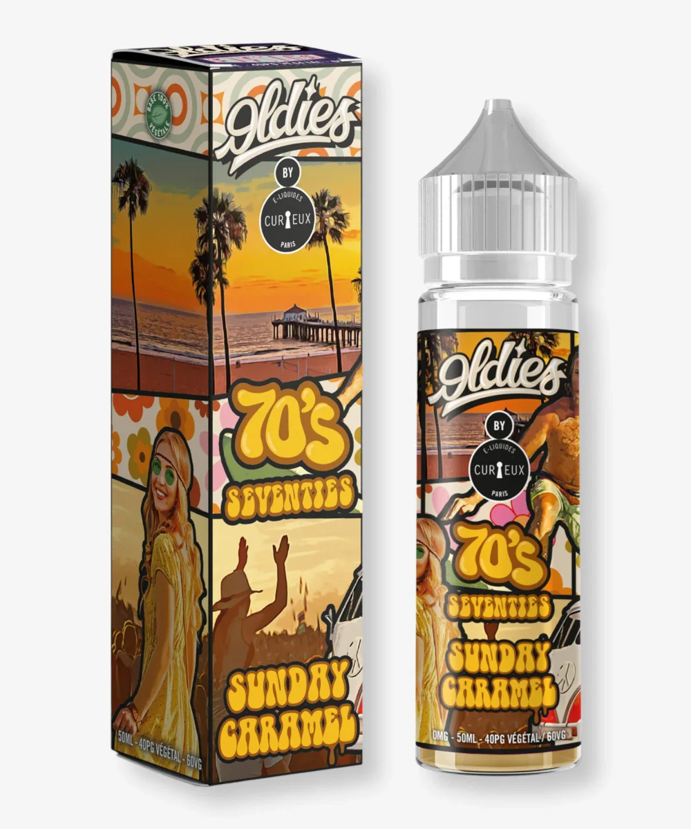E-liquide Seventies 50 mL - Oldies Curieux