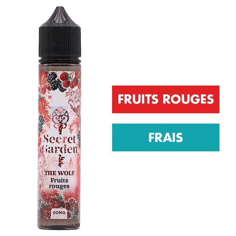 E-liquide The Wolf 50 mL - Secret Garden