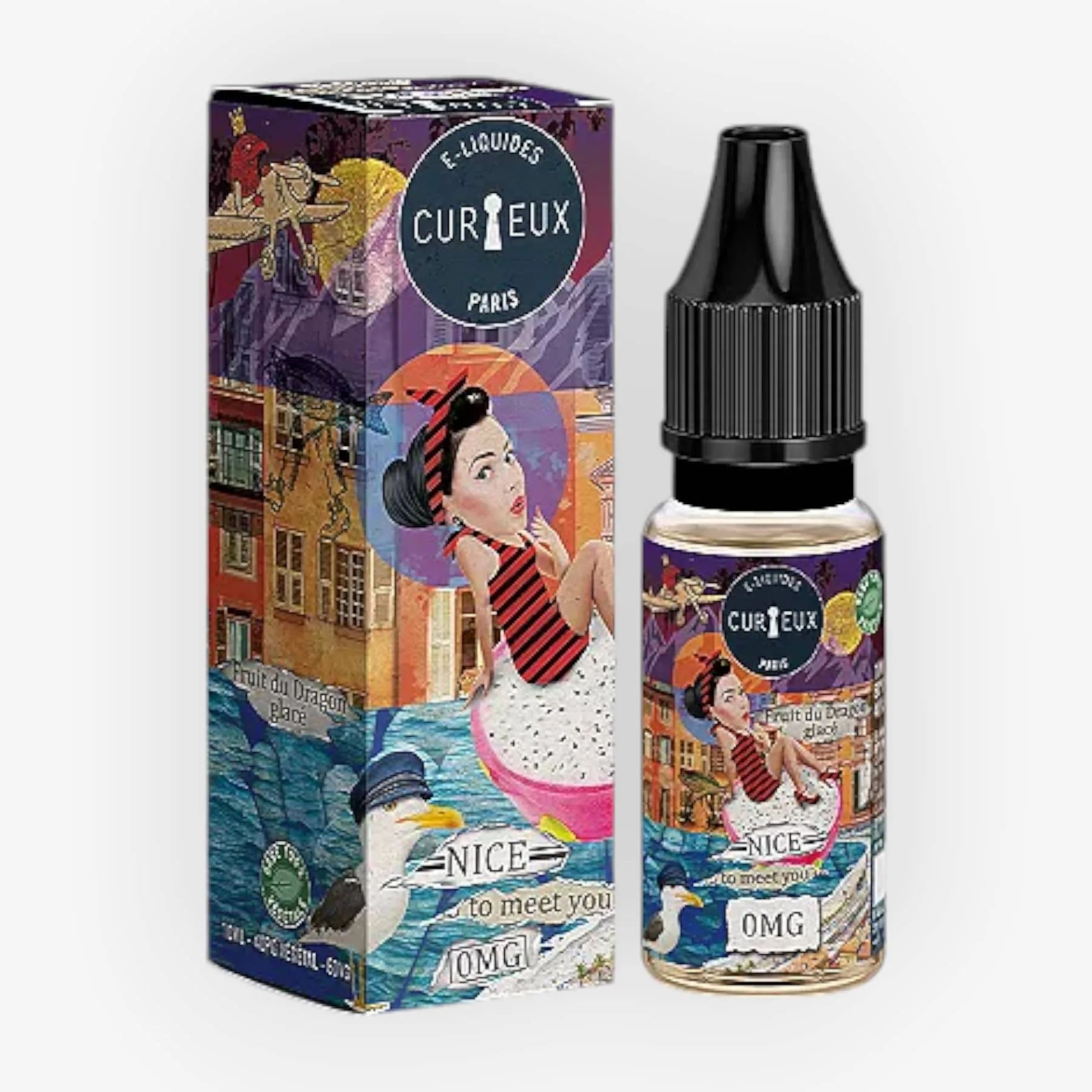 E-liquide Nice To Meet You 10 mL - Hexagone (Curieux) — Curieux - Edition Hexagone