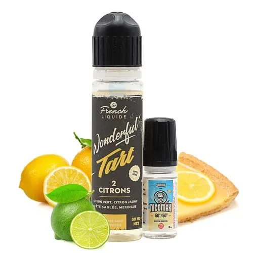 E-liquide 2 Citrons 60 mL - Wonderful Tart (Le French Liquide)