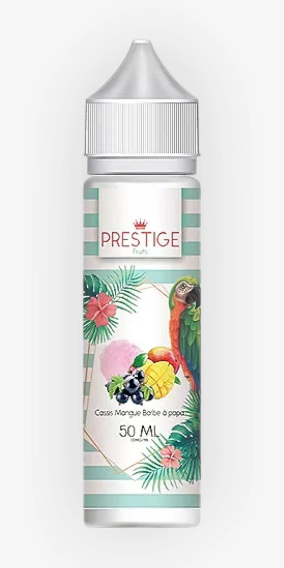 E-liquide Cassis Mangue Barbe À Papa 50 mL - Prestige — Prestige Fruits