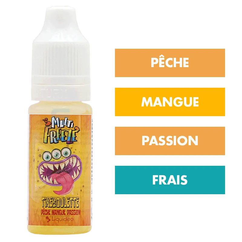 E-liquide Tireboulette 10 mL - Multi Freeze (Liquideo) — Liquideo - Multi Freeze