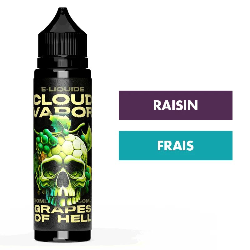 E-liquide Grapes Of Hell 50 mL - Cloud Vapor — Cloud Vapor - Hellfest