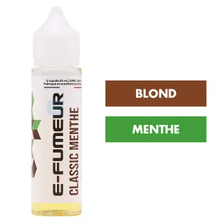 E-liquide Classic Menthe 50 mL - E-FUMEUR — E-Fumeur - E-liquides
