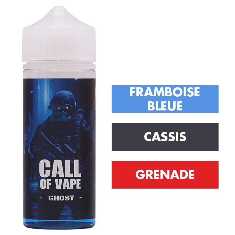 E-liquide Ghost 100 mL - Call of Vape — Cloud Vapor - Call of Vape