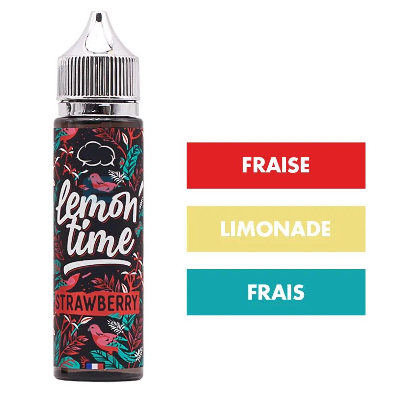 E-liquide Strawberry 50 mL - Lemon'Time — Eliquid France - Lemon'Time