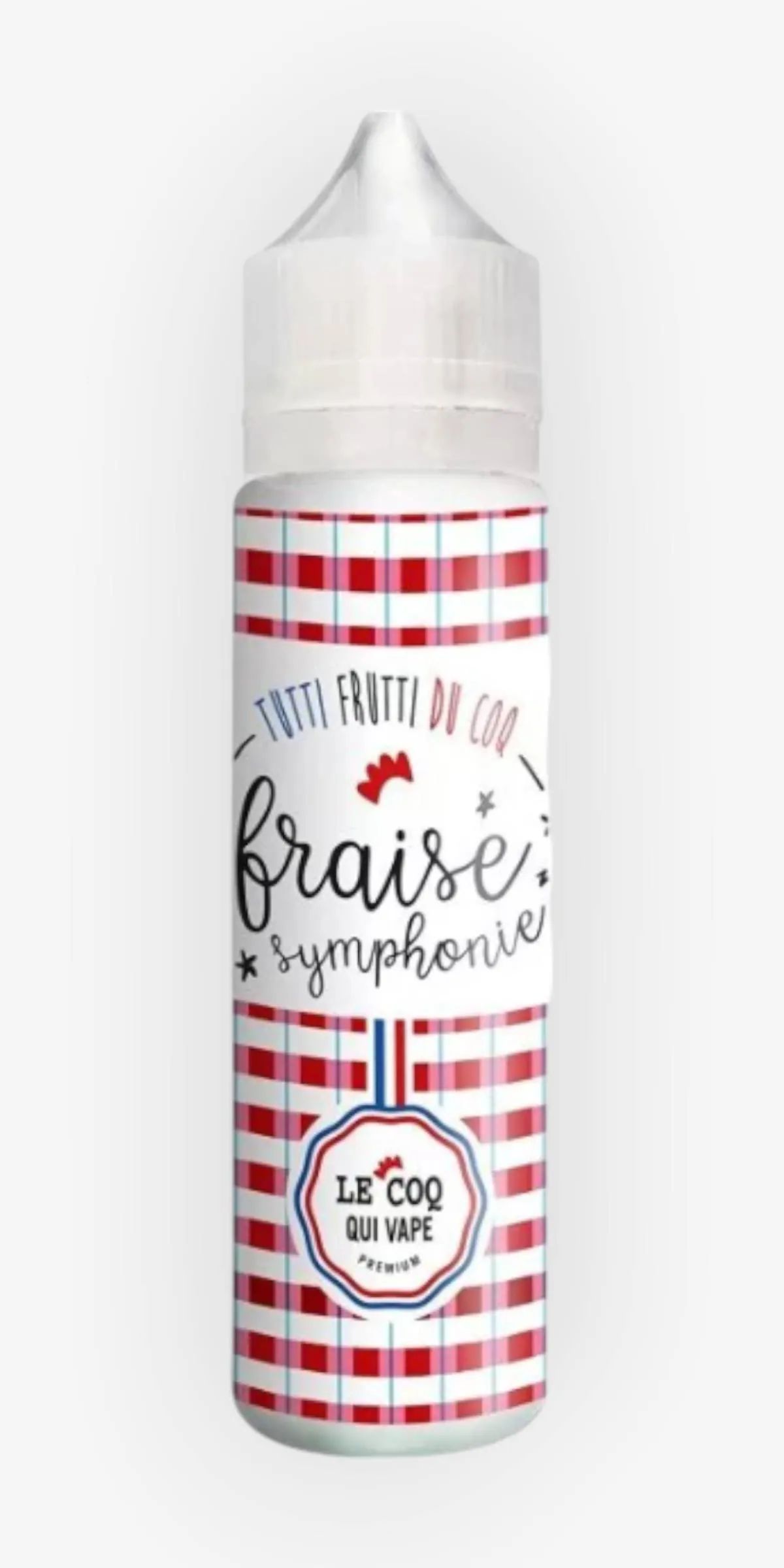 E-liquide Fraise Symphonie 50 mL - Le Coq Qui Vape