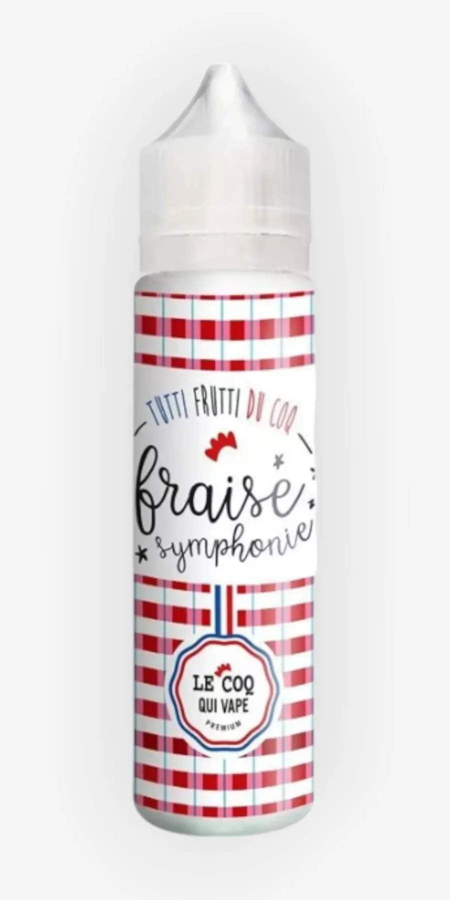 E-liquide Fraise Symphonie 50 mL - Le Coq Qui Vape
