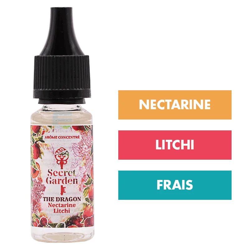 Concentré The Dragon 10 mL - Secret Garden — Secret Garden - Arômes DIY