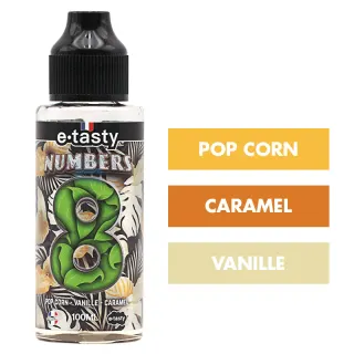 E-liquide Numbers 8 100 mL - Numbers (E.Tasty) — E.Tasty - Numbers