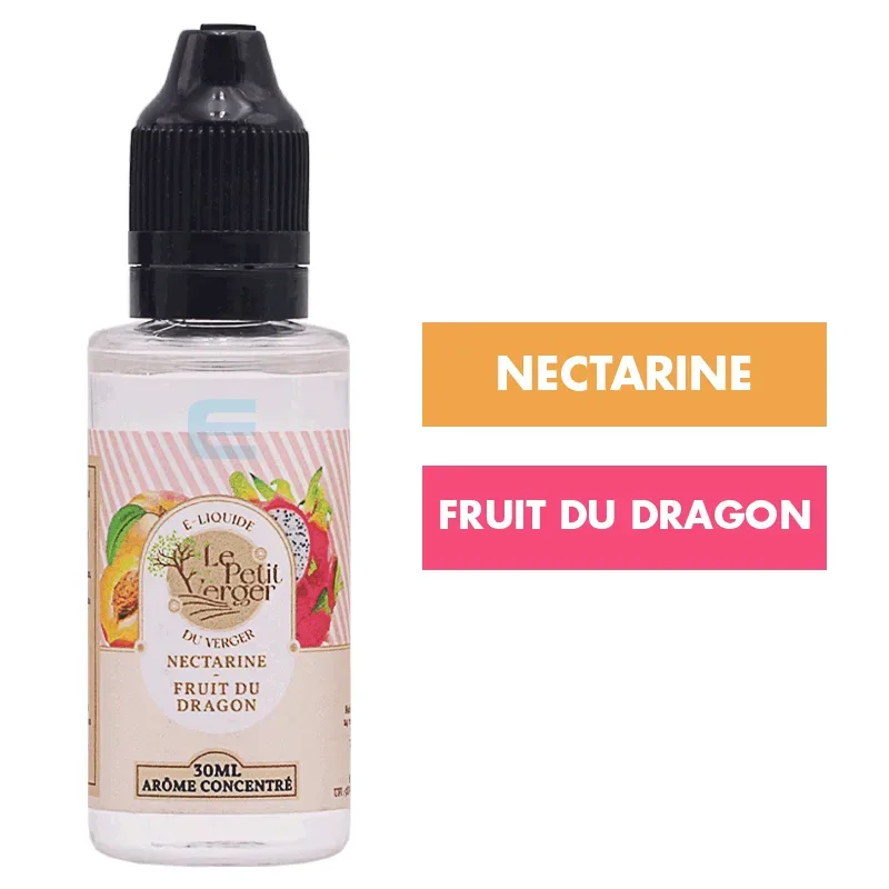 Concentré Nectarine Fruit du Dragon 30 mL - Le Petit Verger