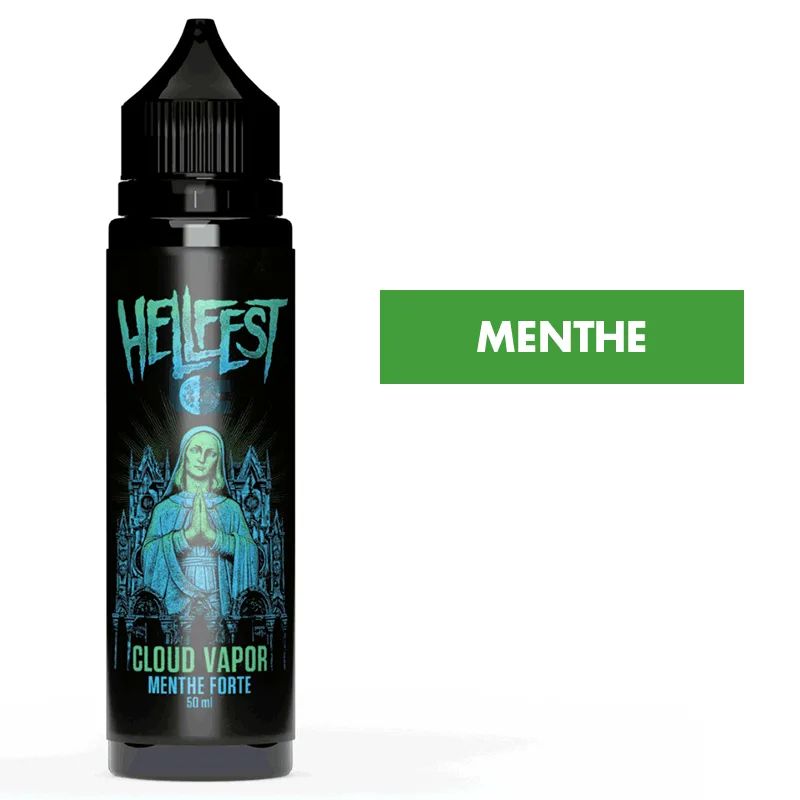 E-liquide Menthe Forte 50 mL - Hellfest (Cloud Vapor) — Cloud Vapor - Hellfest