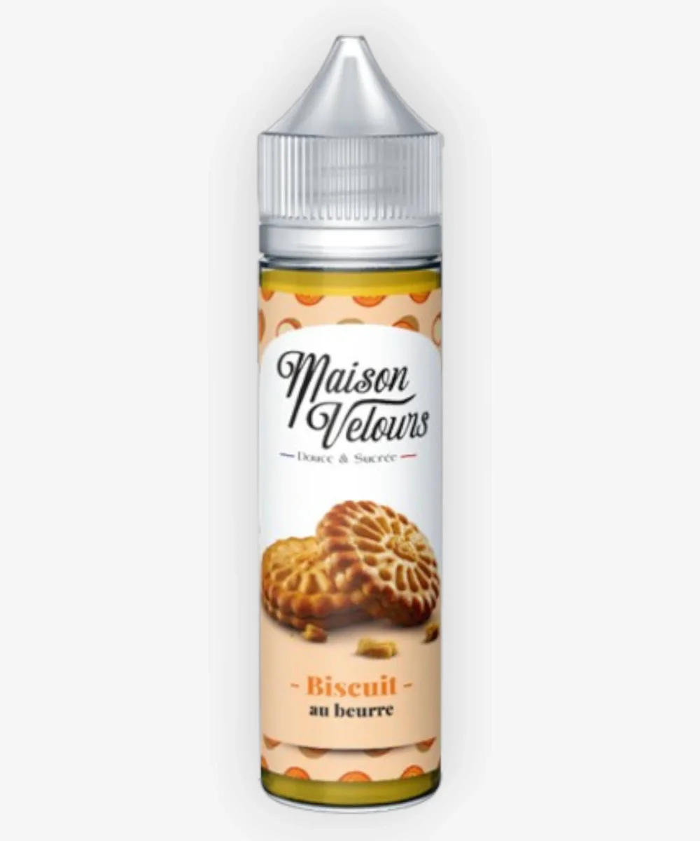 E-liquide Biscuit Au Beurre 50 mL - Maison Velours