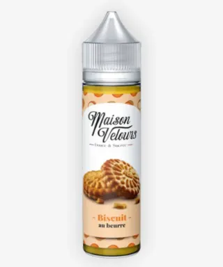 E-liquide Biscuit Au Beurre 50 mL - Maison Velours