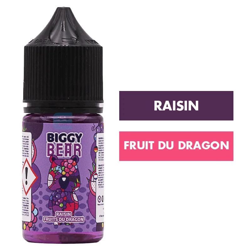 Concentré Raisin Fruit du Dragon 30 mL - Biggy Bear — Biggy Bear - Arômes DIY