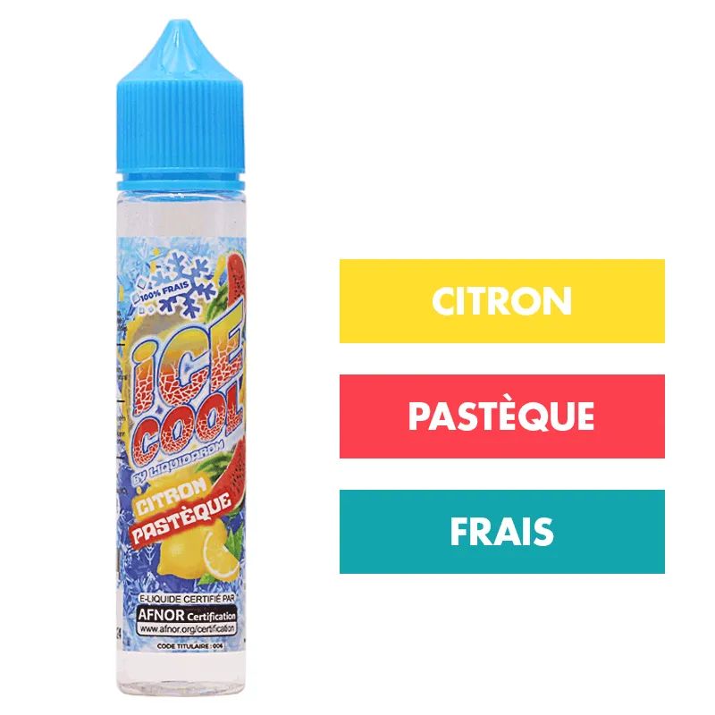 E-liquide Citron Pastèque 50 mL - Ice Cool (Liquidarom) — Liquidarom - Ice Cool