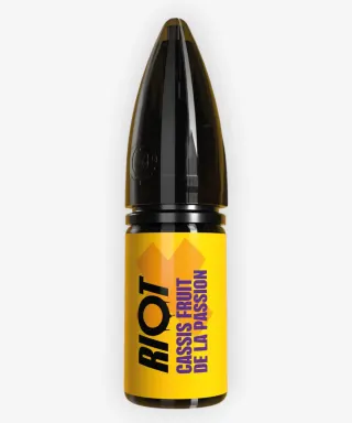 E-liquide Cassis Fruit De La Passion Nic Salt 10 mL - Riot