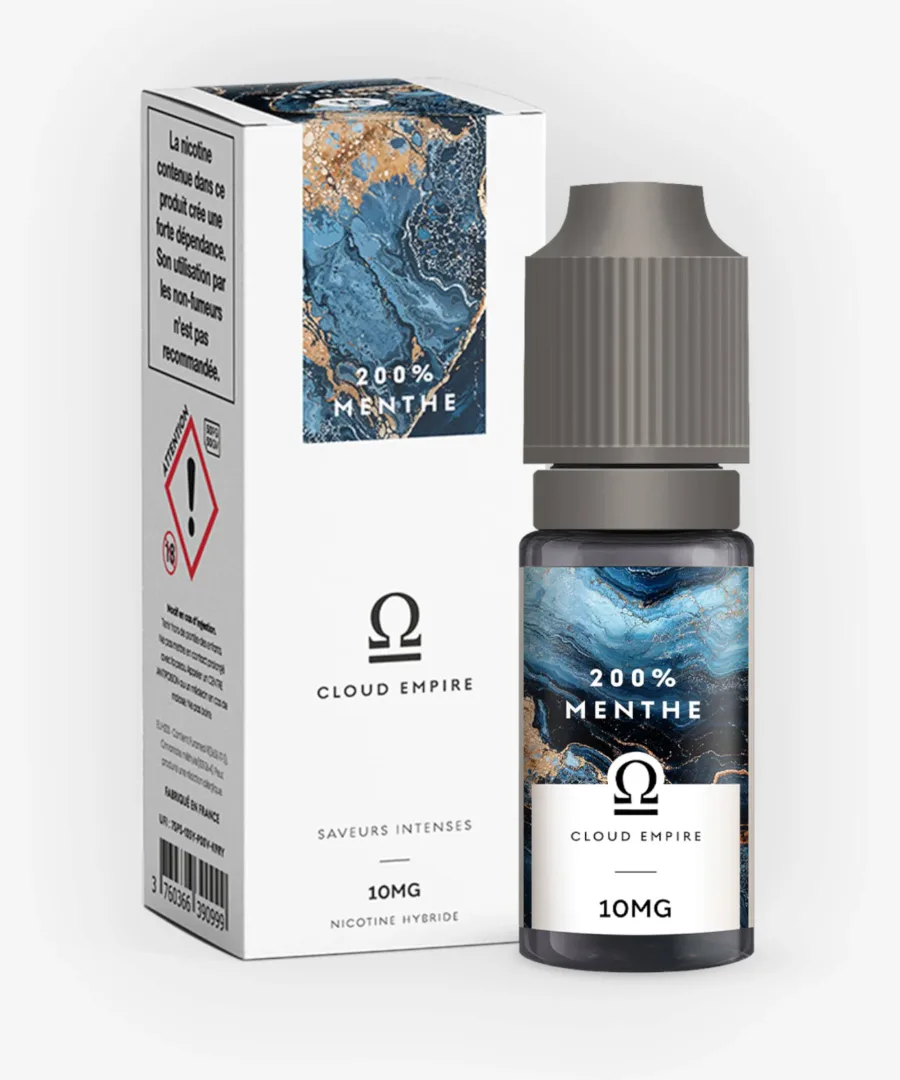 E-liquide 200% Menthe 100 mL - Cloud Empire