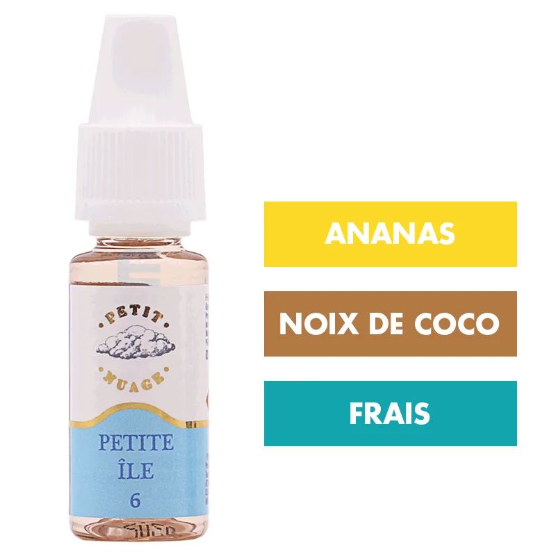 E-liquide Petite Île 10 mL - Petit Nuage — Roykin - Petit Nuage