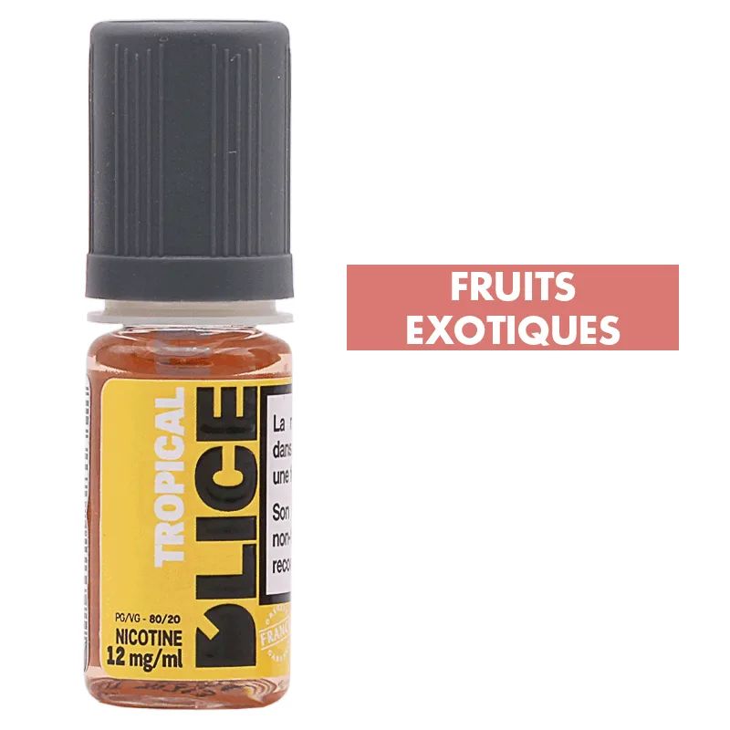 E-liquide Tropical 10 mL - Dlice — D'lice