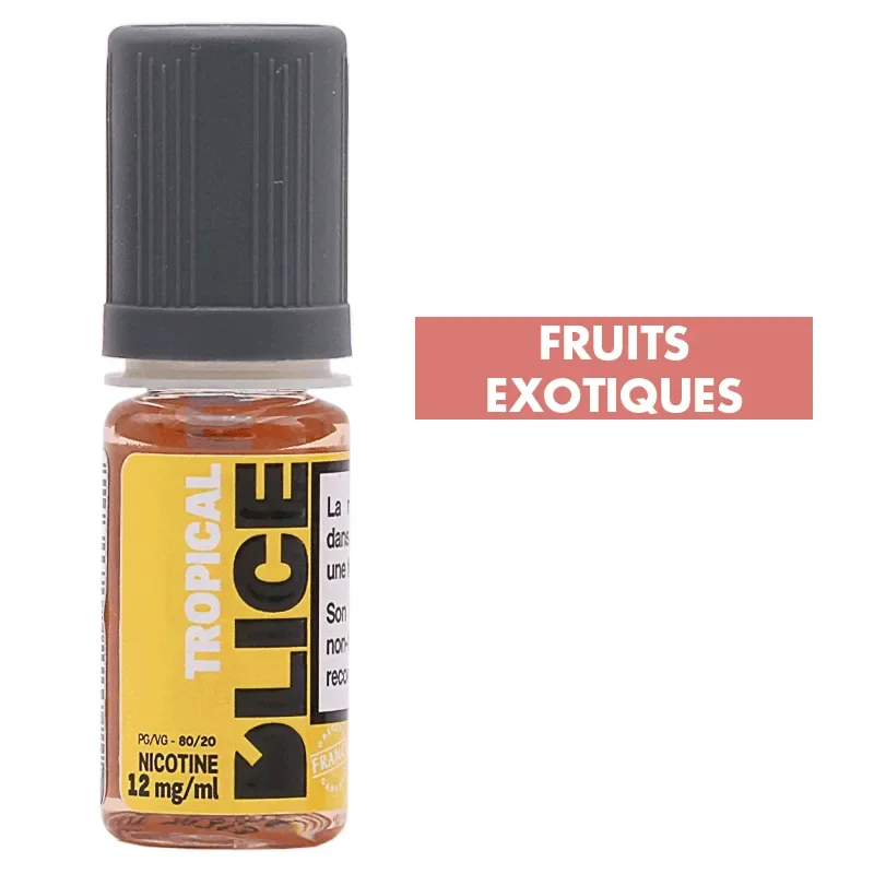 E-liquide Tropical 10 mL - Dlice