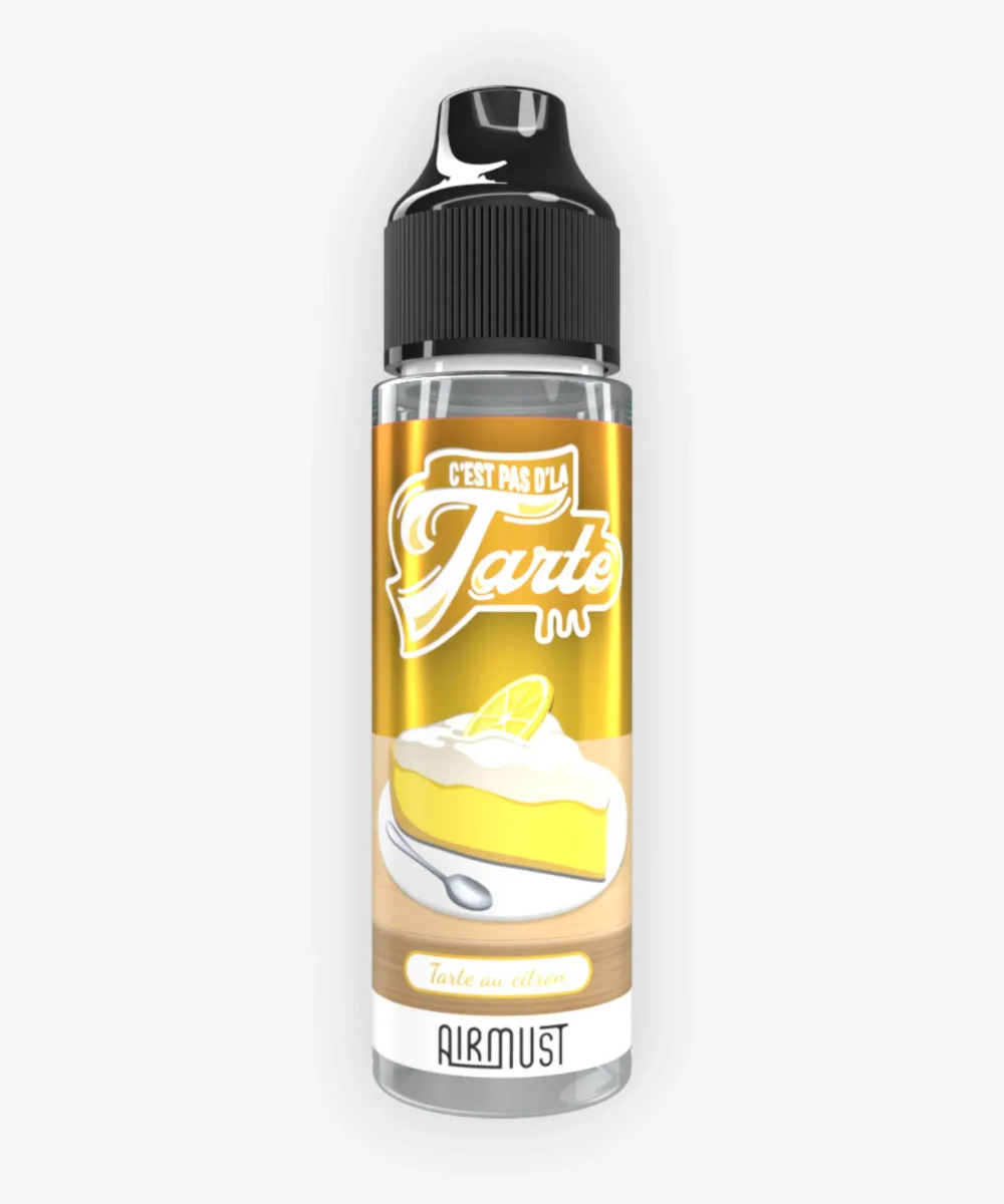 E-liquide Tarte Au Citron 60 mL - C'est Pas d'la Tarte Airmust