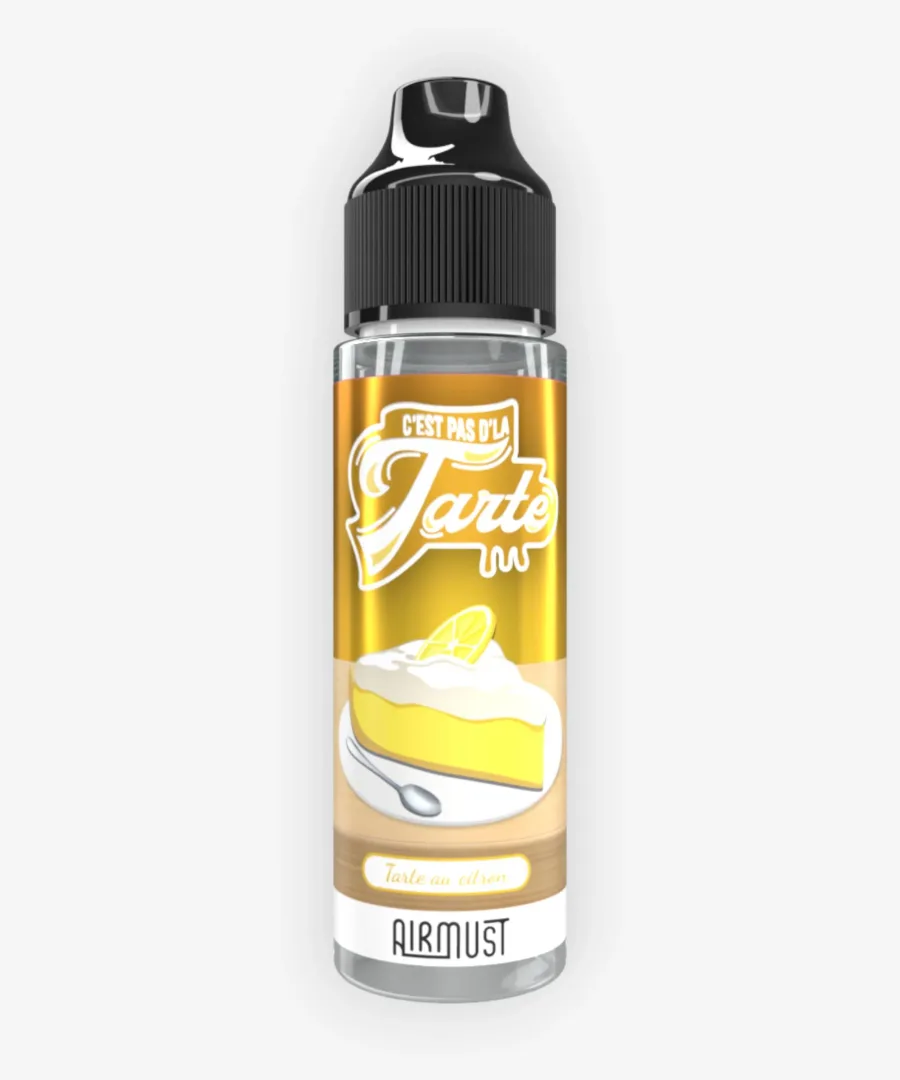 E-liquide Tarte Au Citron 60 mL - C'est Pas d'la Tarte Airmust