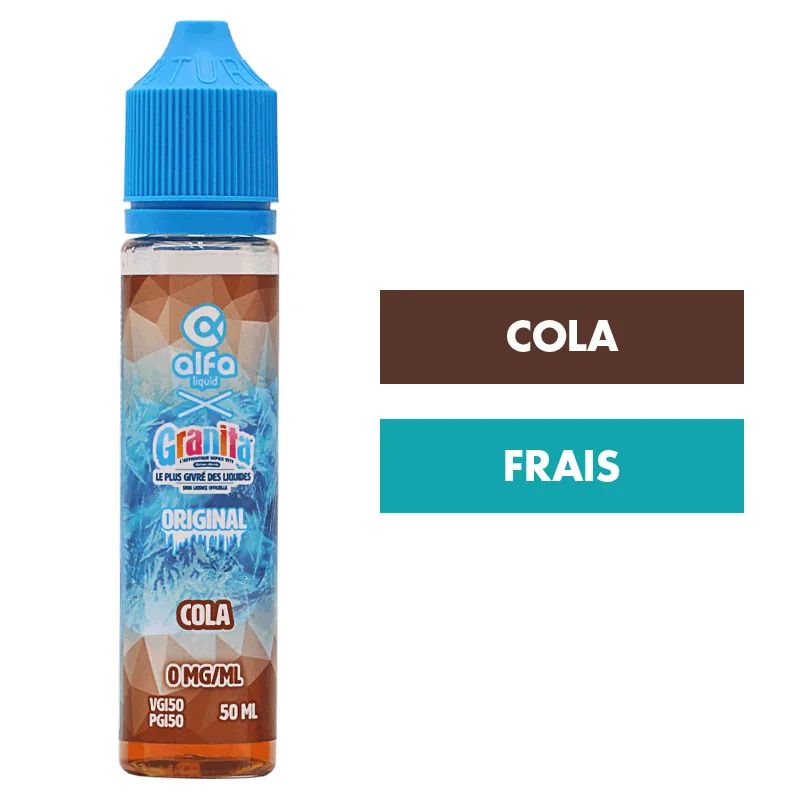 E-liquide Cola 50 mL - Granita — Alfaliquid - Granita