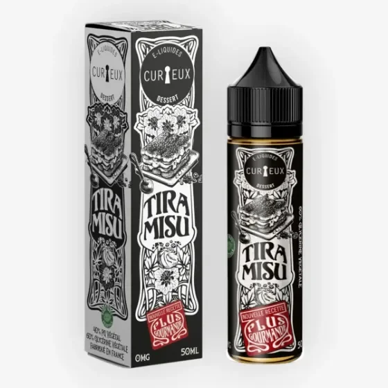 E-liquide Tiramisu 50 mL - Dessert (Curieux)