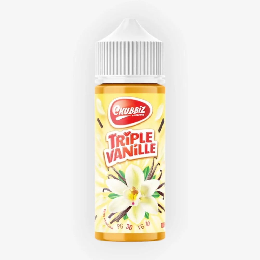 E-liquide Triple Vanille 100 mL - Chubbiz