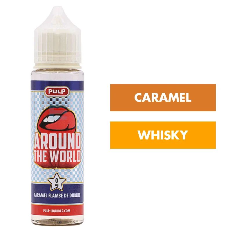 E-liquide Caramel Flambé de Dublin 50 mL - Around The World (Pulp) — Pulp - Around The World
