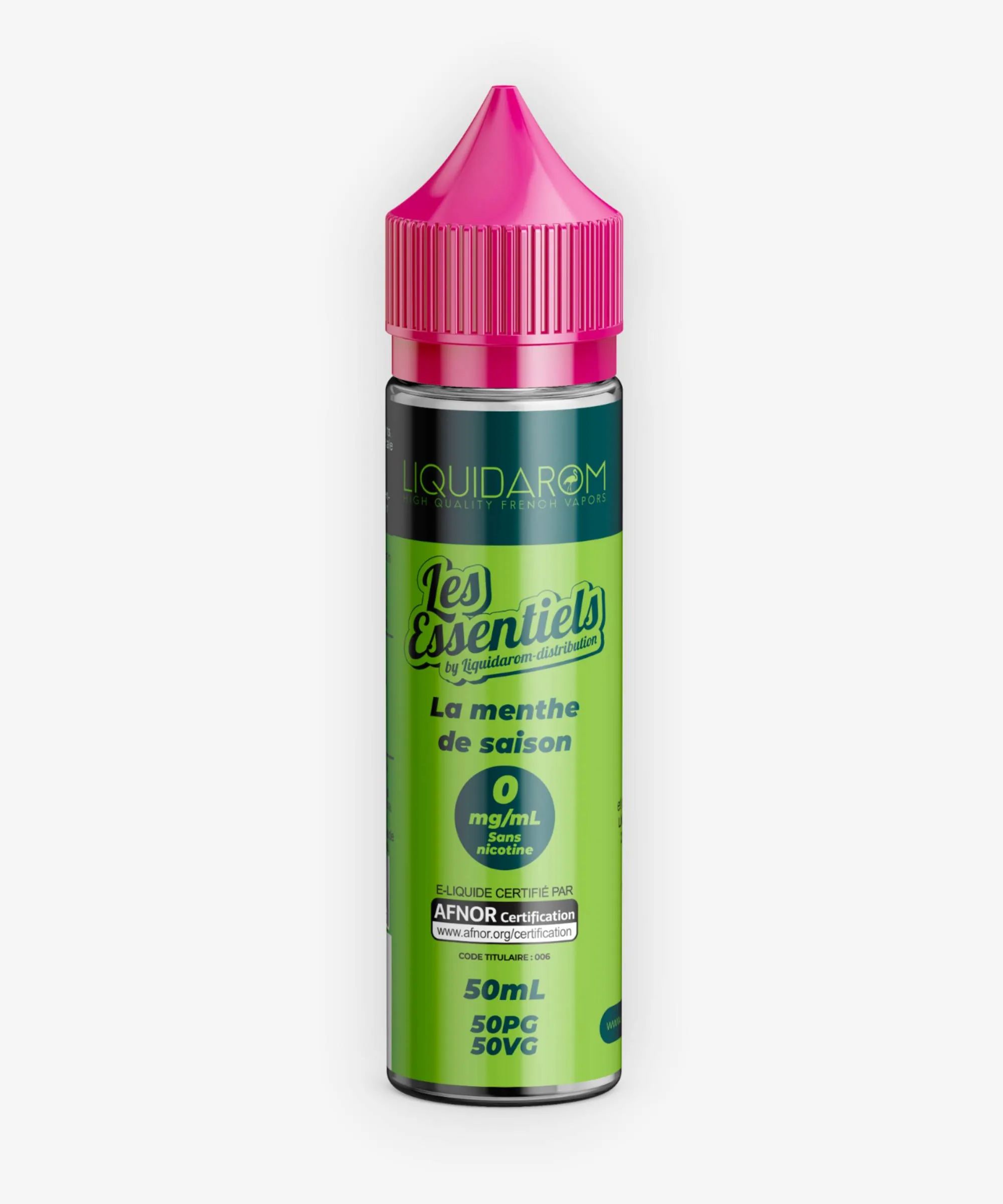 E-liquide La Menthe De Saison 50 mL - Liquidarom
