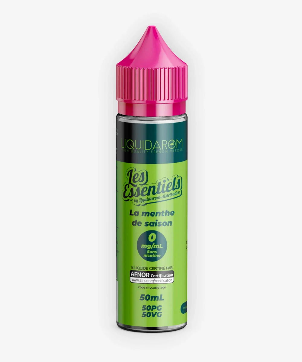 E-liquide La Menthe De Saison 50 mL - Liquidarom
