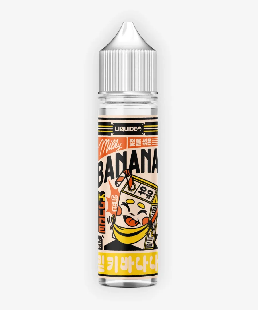 E-liquide Milky Banana 50 mL - KJuice Liquideo