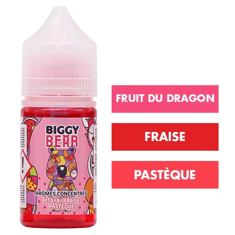 Concentré Pitaya Fraise Pastèque 30 mL - Biggy Bear — Biggy Bear - Arômes DIY