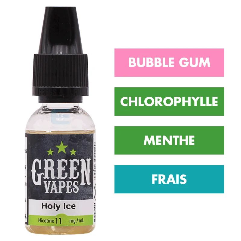 E-liquide Holy Ice 10 mL - Green Vapes — Green Vapes - Classique
