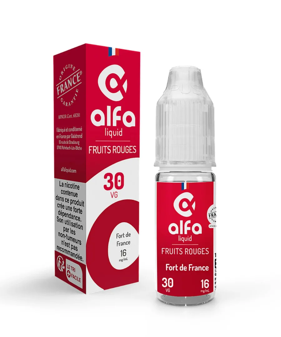 E-liquide Fort de France 10 mL (30 VG) - Alfaliquid