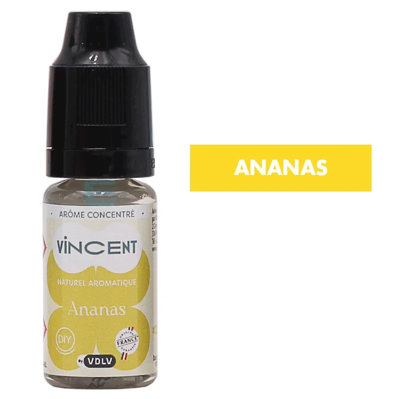 Arôme Ananas 10 mL - Vincent (VDLV)