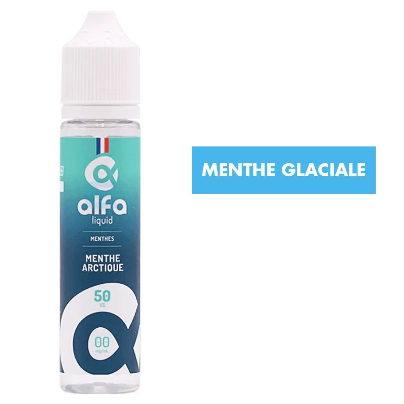 E-liquide Menthe Arctique (50 VG) 50 mL - Alfaliquid — Alfaliquid - 50VG