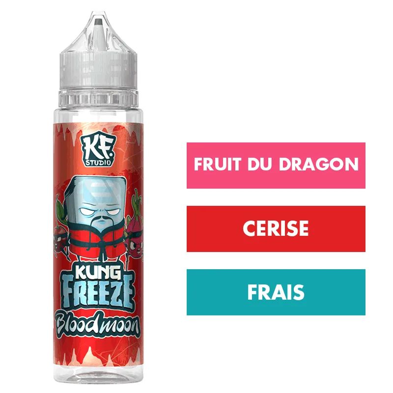 E-liquide Bloodmoon 50 mL - Kung Freeze — Cloud Vapor - Kung Freeze