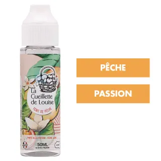 E-liquide Teint de Pêche 50 mL - La Cueillette de Louise (E.Tasty) — E.Tasty - La Cueillette de Louise