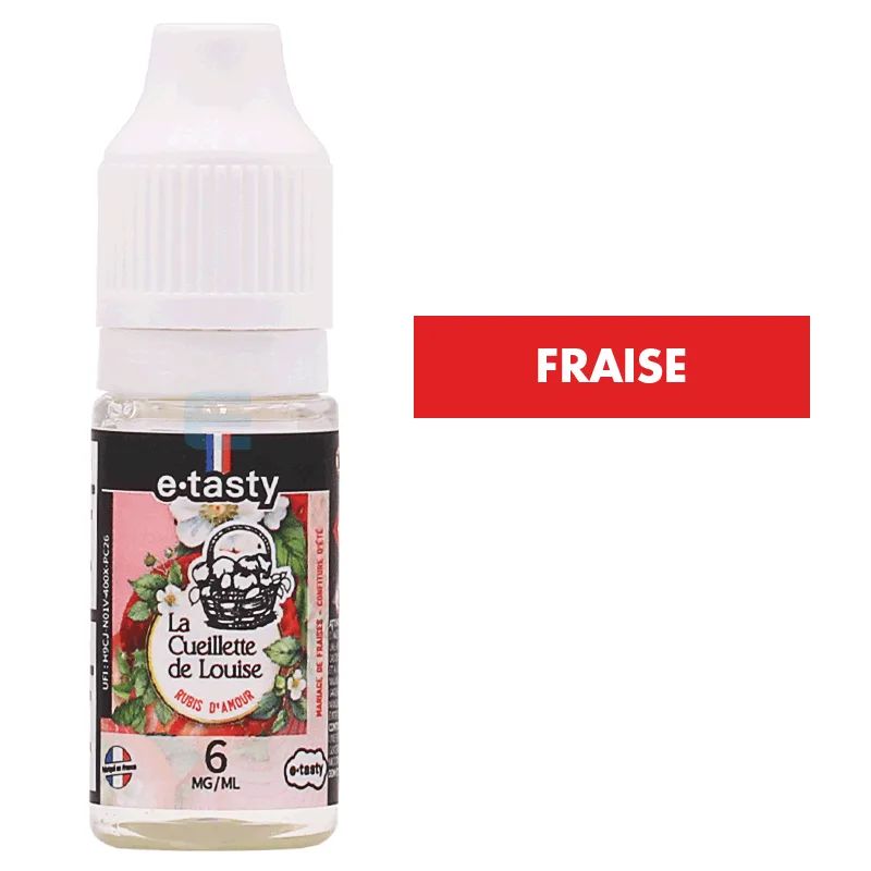 E-liquide Rubis d'Amour 10 mL - La Cueillette de Louise (E.Tasty) — E.Tasty - La Cueillette de Louise